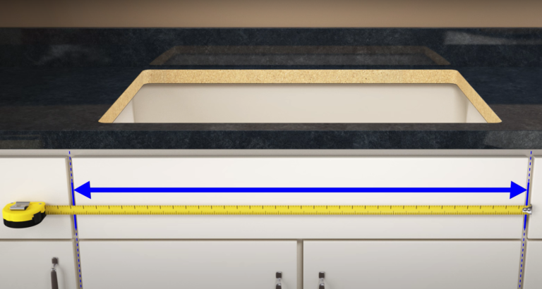 How Do You Measure For An Undermount Kitchen Sink